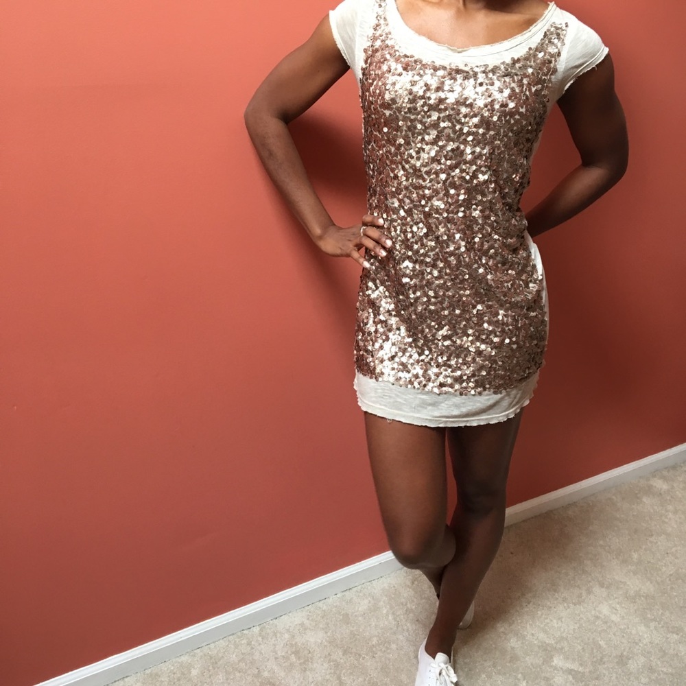 Bronze Sequin tunic